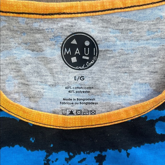 NWOT: Maui and Sons Men's Bold Tank • Size Large • Surfing • Skateboard NEW - Picture 8 of 11